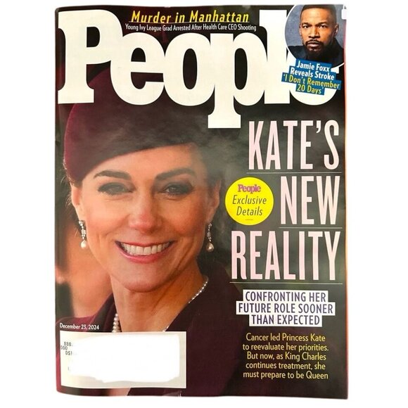 People Magazine December 23 2024 Kate's New Reality Murder in Manhattan - Picture 1 of 1